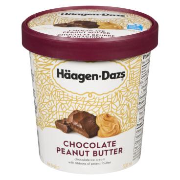 Häagen-Dazs Chocolate Peanut Butter Ice Cream 500ml