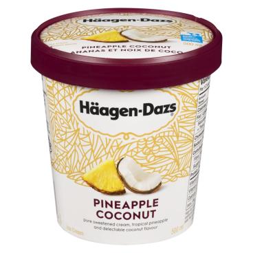 Häagen-Dazs Pineapple Coconut Ice Cream 500ml