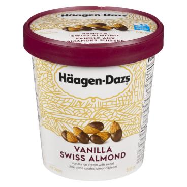 Häagen-Dazs Vanilla Swiss Almond Ice Cream 500ml