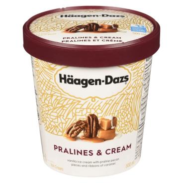 Häagen-Dazs Pralines & Cream Ice Cream 500ml