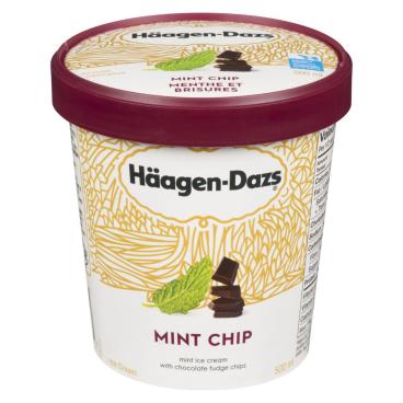 Häagen-Dazs Mint Chip Ice Cream 500ml