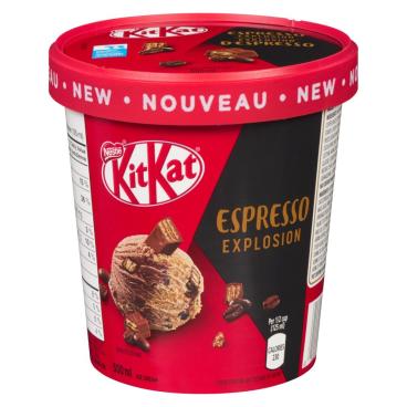Nestlé Kit Kat Espresso Explosion Ice Cream 500ml