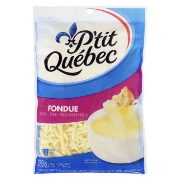 P'tit Québec Fondue Shredded Cheese Blend 320g