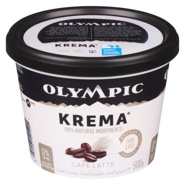 Olympic Krema Café Latte Balkan Style Yogurt 8% M.F. 500g