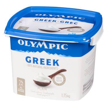Olympic Plain Greek Yogurt 2% M.F. 1.75kg