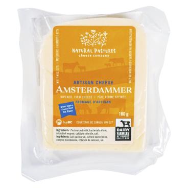 Natural Pastures Cheese Company Amsterdammer RW / PV