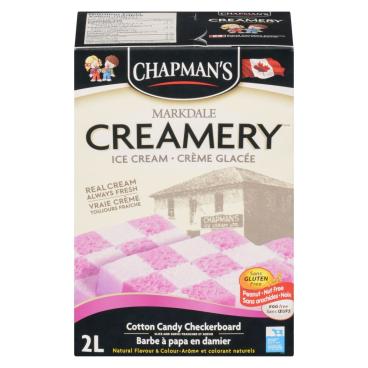 Chapman's Cotton Candy Checkerboard Ice Cream 2L