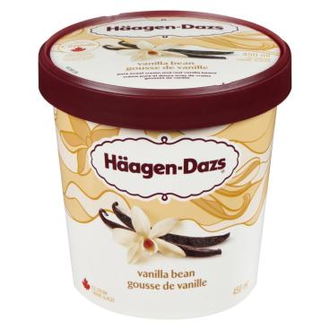 Häagen-Dazs Vanilla Bean Ice Cream 450ml