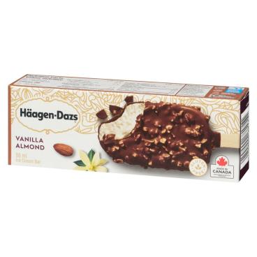 Häagen-Dazs Vanilla & Almond Ice Cream Bars 88ml