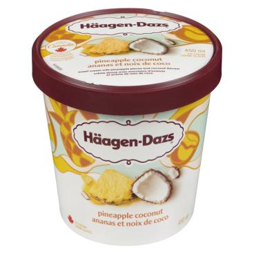 Häagen-Dazs Pineapple Coconut Ice Cream 450ml