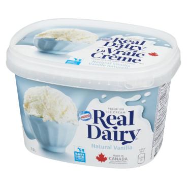 Real Dairy Natural Vanilla Premium Ice Cream 1.5L