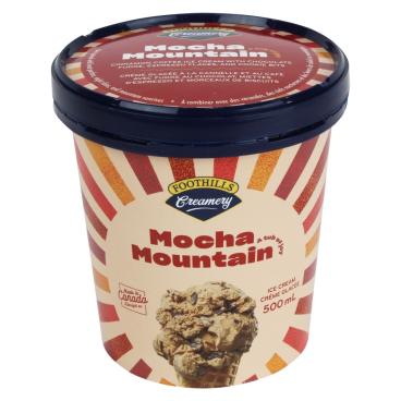 Foothills Creamery Mocha Mountain Ice Cream 500ml