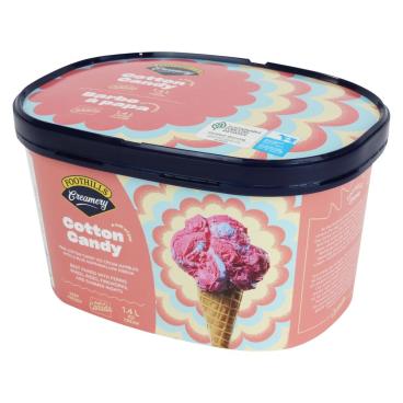 Foothills Creamery Cotton Candy Ice Cream 1.4L