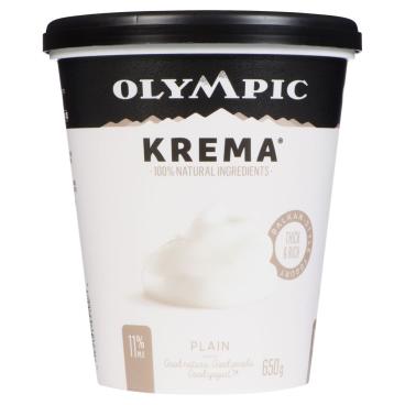 Olympic Plain Balkan Style Yogurt 10% M.F. 650g