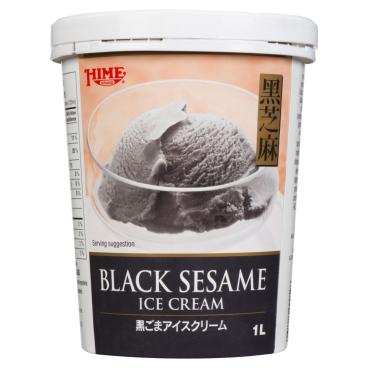 Hime Black Sesame Ice Cream 1L
