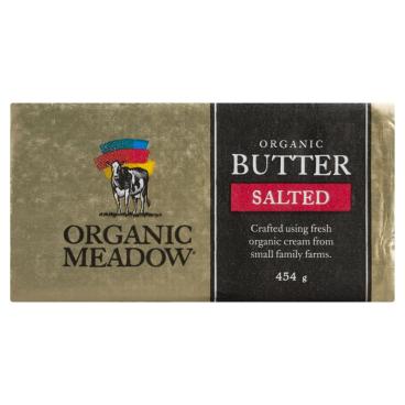 Organic Meadow Organic Salted Butter 454g