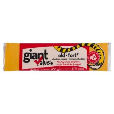 Giant Value Old Coloured Cheddar 400g