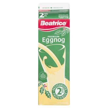Beatrice Premium Eggnog 2% M.F. 1L