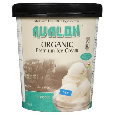 Avalon Organic Coconut Ice Cream 946ml