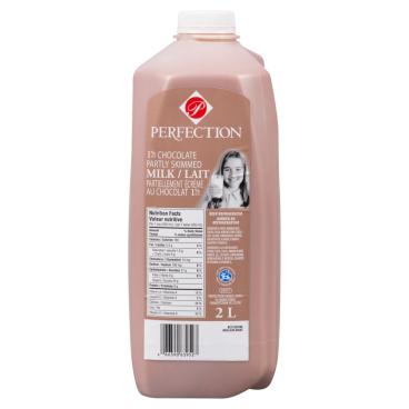 Perfection Partly Skimmed Chocolate Milk 1% M.F. 2L