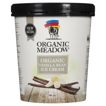 Organic Meadow Organic Vanilla Ice Cream 946ml