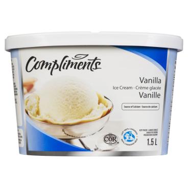 Compliments Vanilla Ice Cream 1.5L