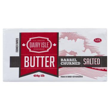 Dairy Isle Churned Salted Butter 454g