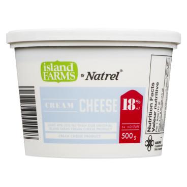 Island Farms Cream Cheese 18% M.F. 500g