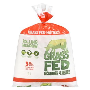 Rolling Meadow Grass-Fed Whole Milk 3.8% M.F. 4L