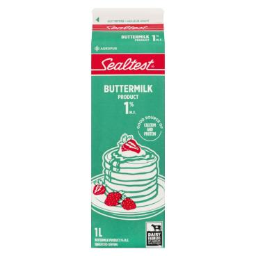 Sealtest Buttermilk 1% M.F. 1L