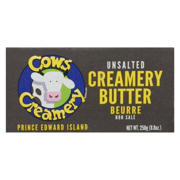 Cows Creamery Unsalted Butter 250g