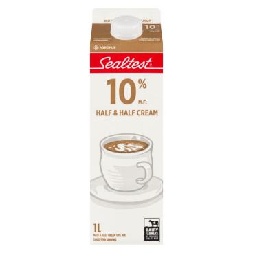 Sealtest Half & Half Cream 10% M.F. 1L
