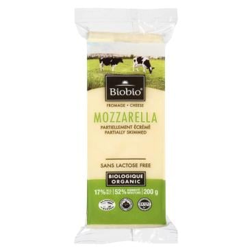 Biobio Organic Partially Skimmed Mozzarella 200g