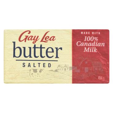 Gay Lea Salted Butter 454g