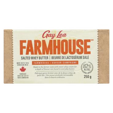 Gay Lea Salted Farmhouse Whey Butter 250g
