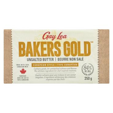 Gay Lea Unsalted Bakers Gold Butter 250g