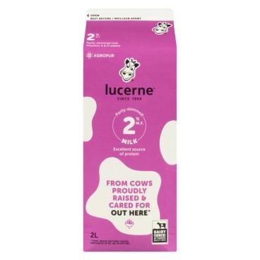 Lucerne Partly Skimmed Milk 2% M.F. 2L