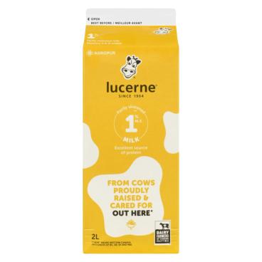 Lucerne Partly Skimmed Milk 1% M.F. 2L
