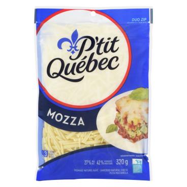 P'tit Québec Shredded Mozza 320g
