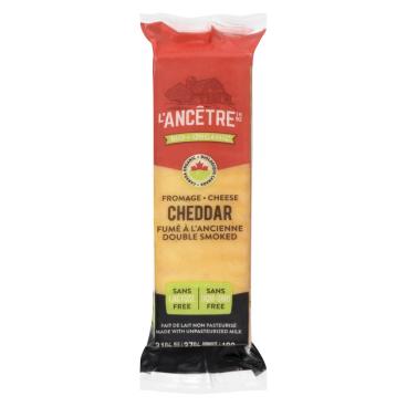 L'Ancêtre Organic Double Smoked Cheddar 190g