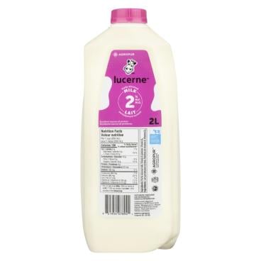 Lucerne Partly Skimmed Milk 2% M.F. 2L