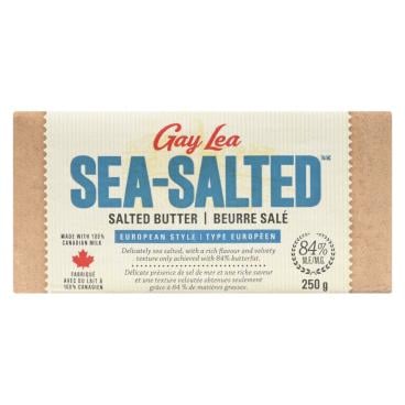 Gay Lea Sea-Salted European Style Butter 250g