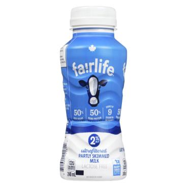 Fairlife Lactose Free Ultrafilered Partly Skimmed Milk 2% M.F. 240ml