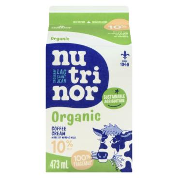 Nutrinor Organic Nordic Coffee Cream 10% M.F. 473ml