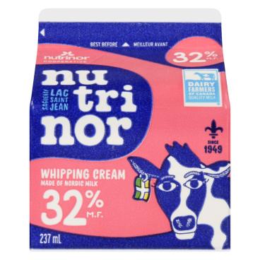 Nutrinor Nordic Whipping Cream 32% M.F. 237ml
