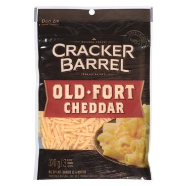 Cracker Barrel Shredded Old Cheddar 320g