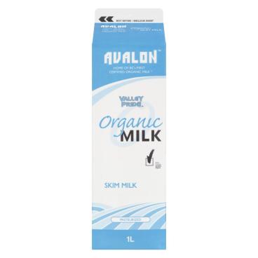 Valley Pride Organic Skim Milk 0% M.F. 1L