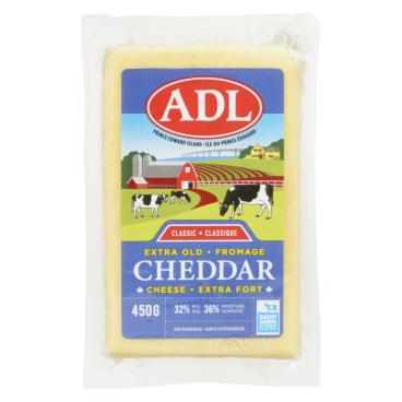 ADL Classic Extra Old White Cheddar 450g