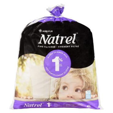 Natrel Fine-Filtered Partly Skimmed Milk 1% M.F. 4L