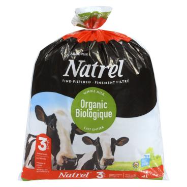 Natrel Organic Fine-Filtered Homogenized Milk 3.25% M.F. 4L